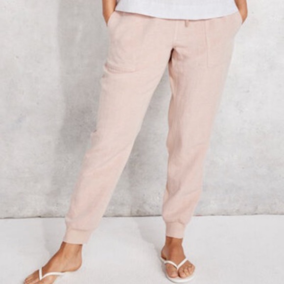Talbots Haven Well Within Pants - TALBOTS Haven Well Within: Jogger in Light Pink, M